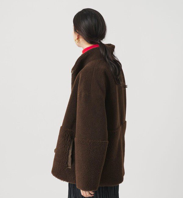 BEAUTY&YOUTH UNITED ARROWS「ボア スタンドカラー ジップブルゾン」|その他|