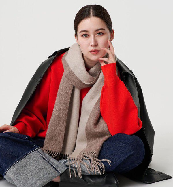 BEAUTY&YOUTH UNITED ARROWS「【別注】＜Eds Cashmere＞カシミヤ リバーシブル マフラー」|マフラー|MOCA