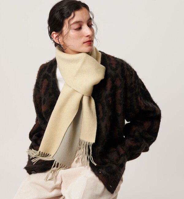 BEAUTY&YOUTH UNITED ARROWS「【別注】＜Eds Cashmere＞カシミヤ リバーシブル マフラー」|マフラー|CREAM