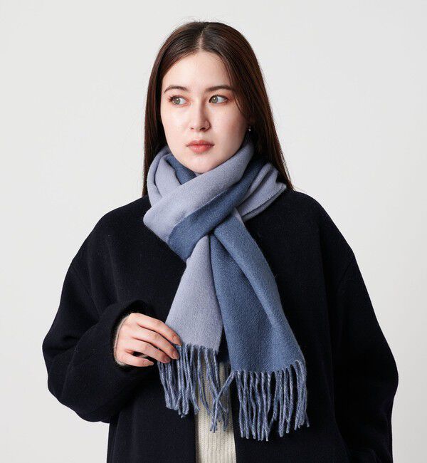 BEAUTY&YOUTH UNITED ARROWS「【別注】＜Eds Cashmere＞カシミヤ リバーシブル マフラー」|マフラー|