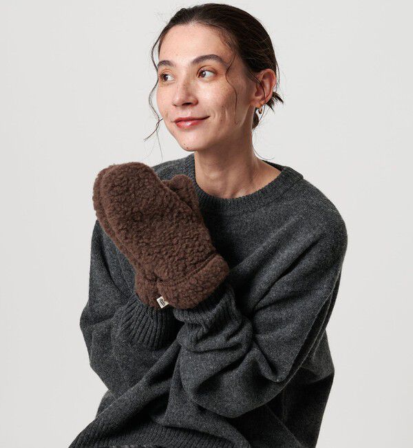 BEAUTY&YOUTH UNITED ARROWS「＜COLDBREAKER＞スリット ミトン」|手袋|