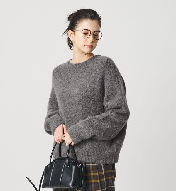 BEAUTY&YOUTH UNITED ARROWS「アルパカブレンド シャギー ニットプルオーバー」|ニット・セーター|