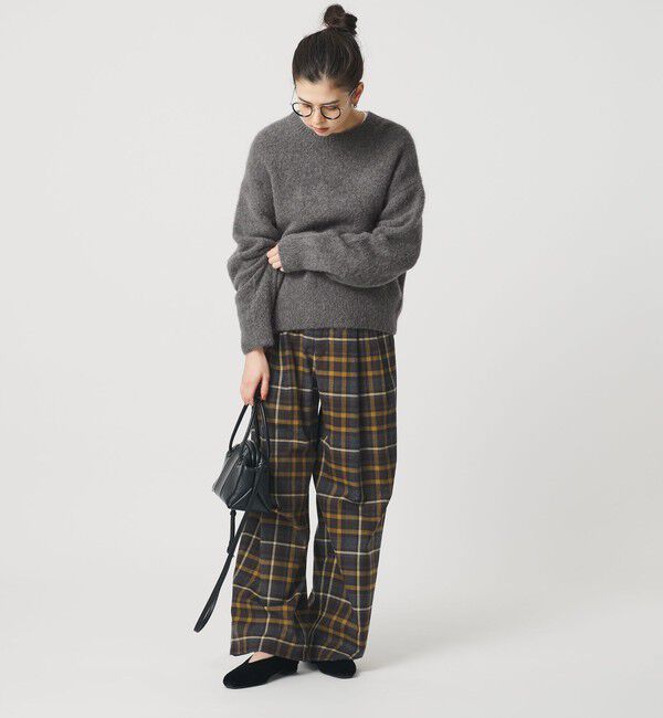 BEAUTY&YOUTH UNITED ARROWS「アルパカブレンド シャギー ニットプルオーバー」|ニット・セーター|