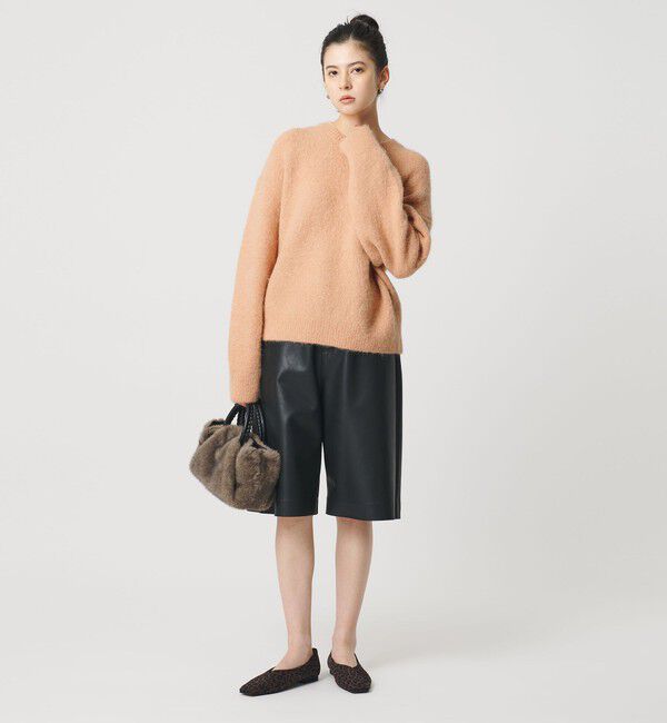 BEAUTY&YOUTH UNITED ARROWS「アルパカブレンド シャギー ニットプルオーバー」|ニット・セーター|