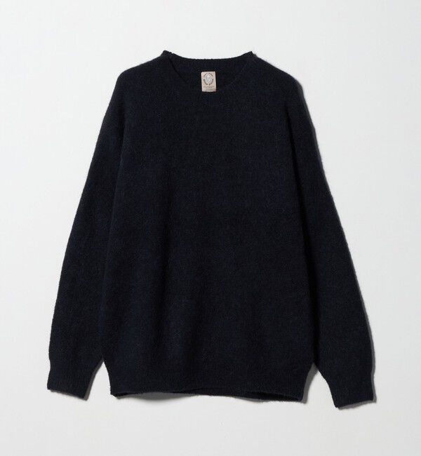 BEAUTY&YOUTH UNITED ARROWS「エアシャギー アルパカ クルーネック ニット」|ニット・セーター|