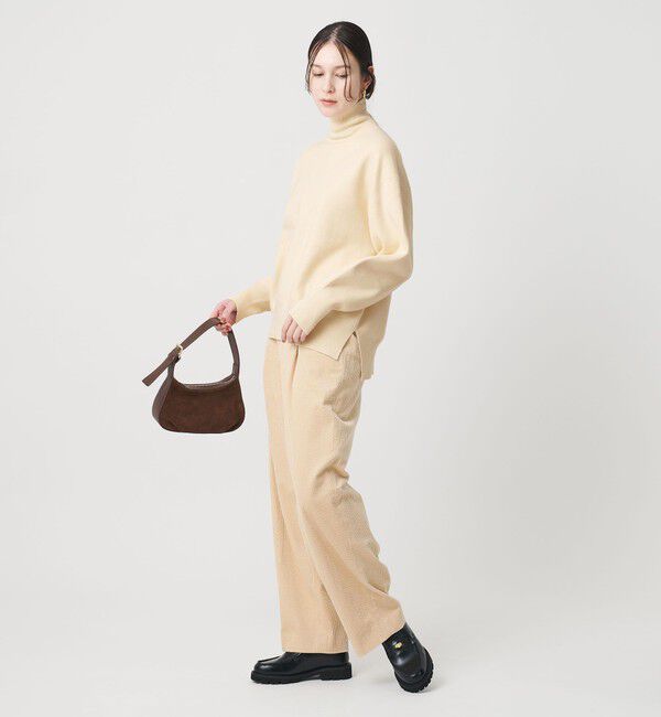 BEAUTY&YOUTH UNITED ARROWS「ミラノリブ タートルネック ニットプルオーバー ウォッシャブル」|ニット・セーター|