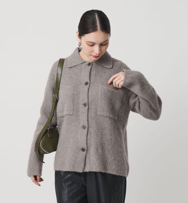 BEAUTY&YOUTH UNITED ARROWS「チャイニーズラクーンブレンド ポケット シャツカーディガン」|カーディガン|