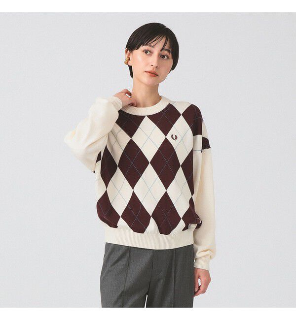 Ray BEAMS 「【別注】FRED PERRY / ARGYLE JUMPER」|ニット・セーター|