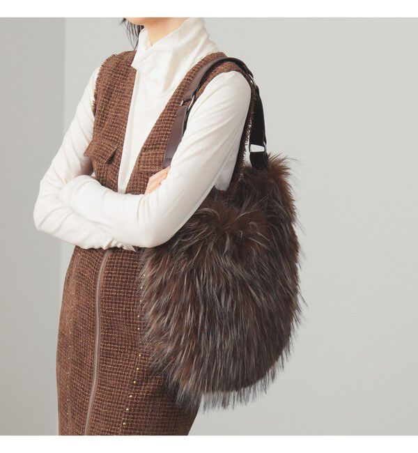 Ray BEAMS 「ロング ファー バッグ」|その他|