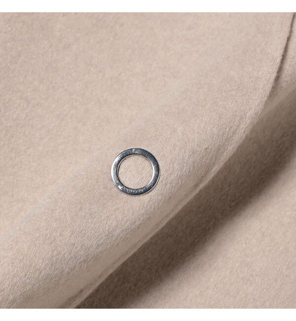 Demi-Luxe BEAMS 「リバー Vネック ロングコート」|ダッフルコート|