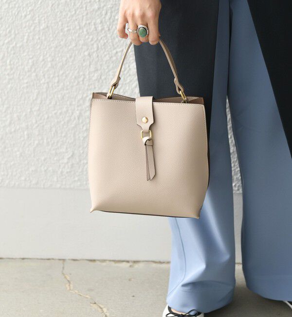 SHIPS any「SHIPS any: バイカラー2WAY スクエア ショルダー バッグ」|ショルダー・メッセンジャー|