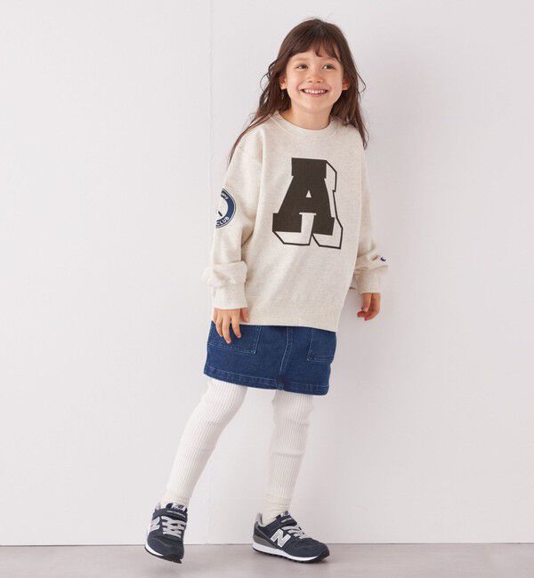 SHIPS any「【SHIPS any別注】 Champion: テニスクラブ クルーネック スウェット 〈KIDS〉◇」|スウェット・ジャージ|
