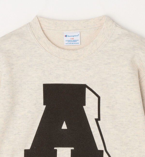 SHIPS any「【SHIPS any別注】 Champion: テニスクラブ クルーネック スウェット 〈KIDS〉◇」|スウェット・ジャージ|