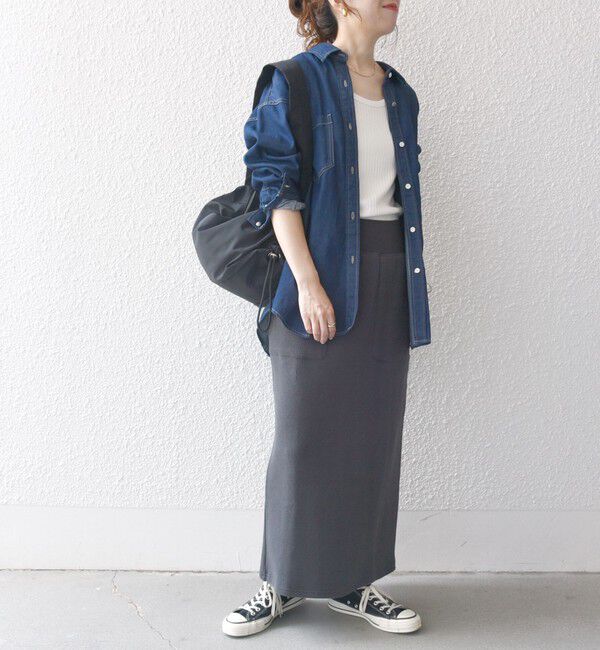 SHIPS any「SHIPS any: デニム ポケット シャツ［SHIPS any DENIM］」|シャツ・ブラウス|