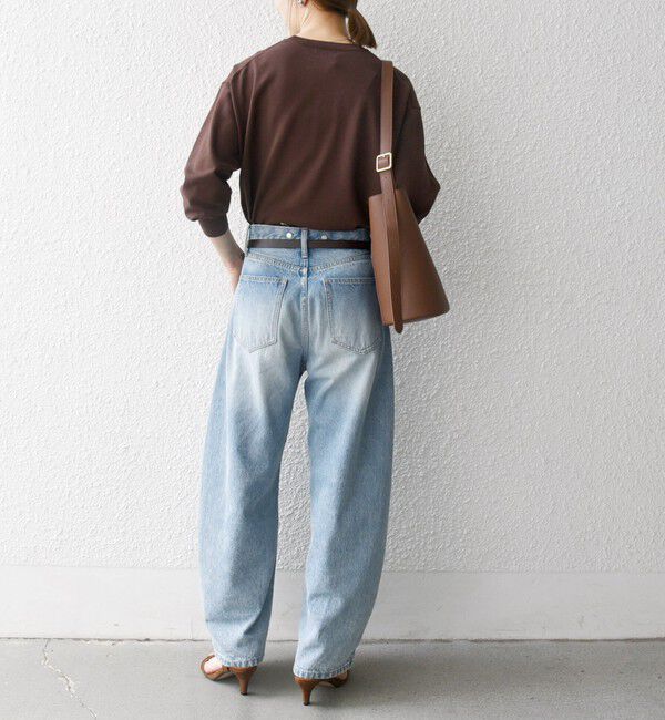 SHIPS any「SHIPS any:〈手洗い可能〉スウェットライク ニット プルオーバー」|ニット・セーター|