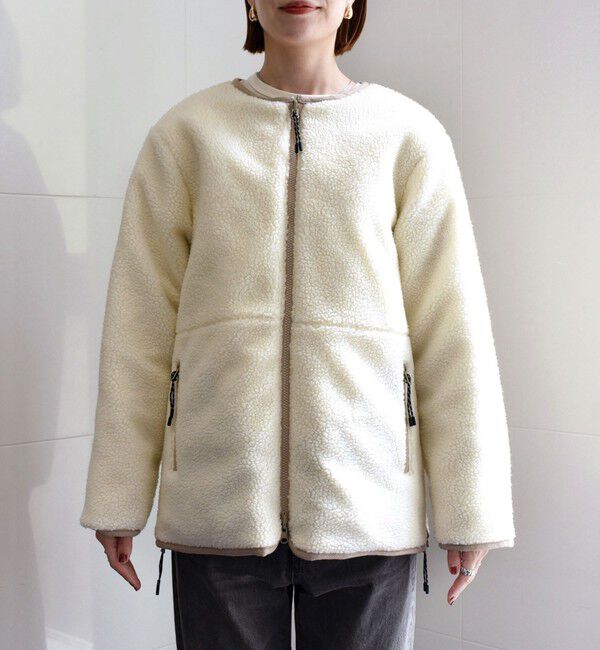 SHIPS any「【SHIPS any別注】TAION:〈手洗い可能〉ダウン ボア リバーシブル ジャケット」|ダウン|