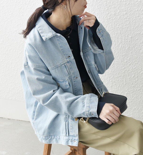 SHIPS any「SHIPS any:〈洗濯機可能〉デニム ジャケット［SHIPS any DENIM］」|デニムジャケット|