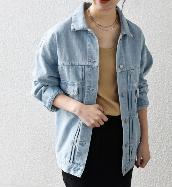 SHIPS any「SHIPS any:〈洗濯機可能〉デニム ジャケット［SHIPS any DENIM］」|デニムジャケット|