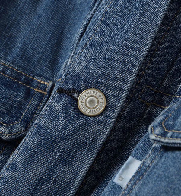 SHIPS any「SHIPS any:〈洗濯機可能〉デニム ジャケット［SHIPS any DENIM］」|デニムジャケット|