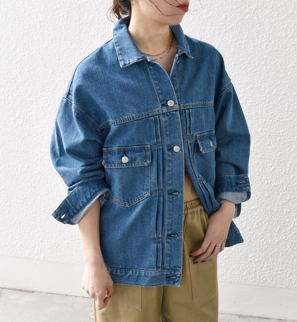 SHIPS any「SHIPS any:〈洗濯機可能〉デニム ジャケット［SHIPS any DENIM］」|デニムジャケット|