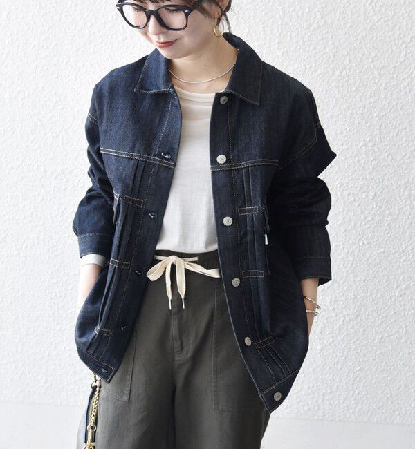 SHIPS any「SHIPS any:〈洗濯機可能〉デニム ジャケット［SHIPS any DENIM］」|デニムジャケット|