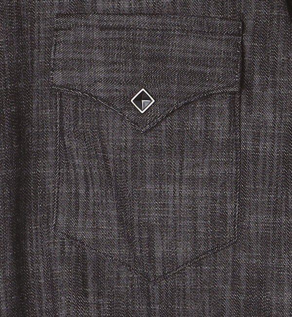 SHIPS「ROCKMOUNT: リラックス デニム ウエスタン シャツ」|シャツ・ブラウス|