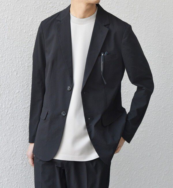 SHIPS any「SHIPS any:〈撥水/軽量/ストレッチ〉SOLOTEX(R) シアサッカー セットアップ スーツ 25SS◇」|スーツ|