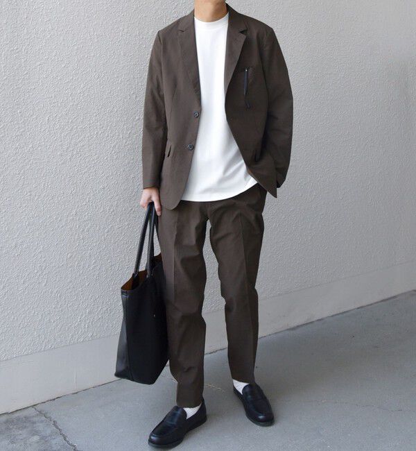 SHIPS any「SHIPS any:〈撥水/軽量/ストレッチ〉SOLOTEX(R) シアサッカー セットアップ スーツ 25SS◇」|スーツ|