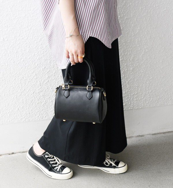 SHIPS any「《追加予約》VELETTO: 2WAY ショルダー ミニ ボストン バッグ」|ボストンバッグ|