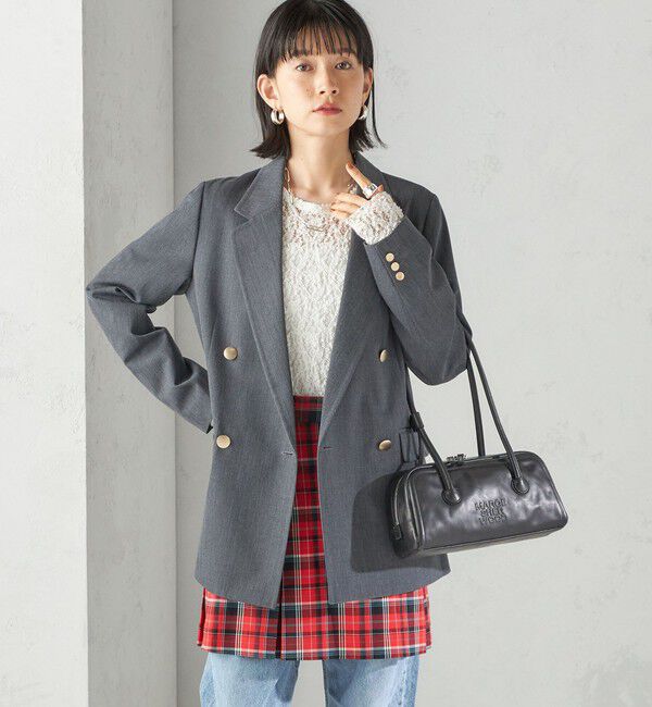 SHIPS for women「ウール ギャバジン ダブル ブレスト ジャケット」|テーラードジャケット|