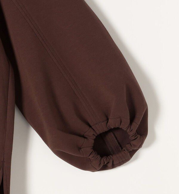 quaranciel「quaranciel:〈洗濯機可能〉ポンチ ボリュームスリーブ ビッグ スウェット プルオーバー」|スウェット・ジャージ|