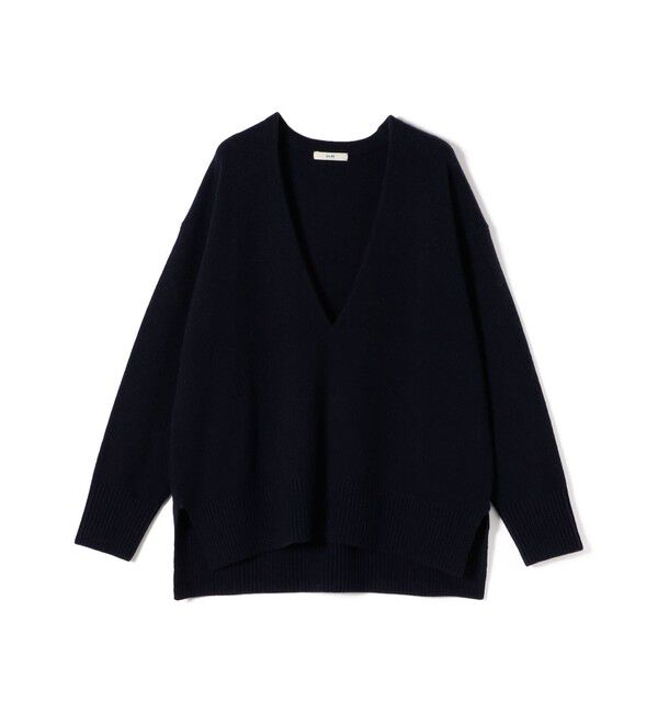 SHIPS for women「〈手洗い可能〉ウール カシミヤ Vネック プルオーバー」|ニット・セーター|