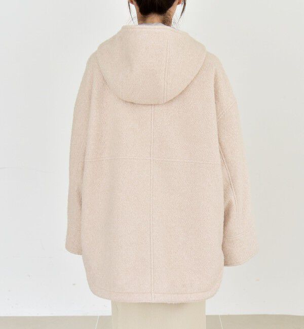 quaranciel「quaranciel: スタンドカラー フーデット ミディ コート」|その他|