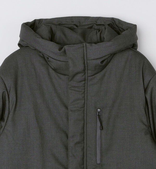 SHIPS「【WEB限定】SHIPS: 中綿 ウールブレンド パデッド フード ジャケット」|その他|