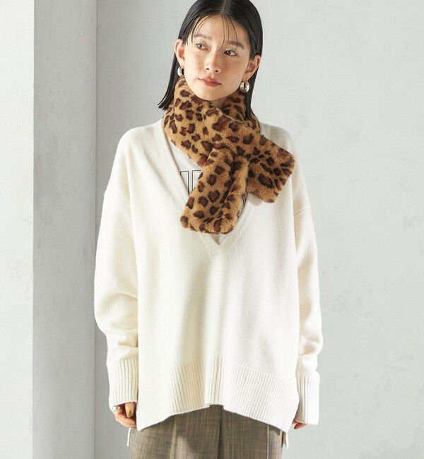 SHIPS for women「〈手洗い可能〉フェイク ファー マフラー」|マフラー|