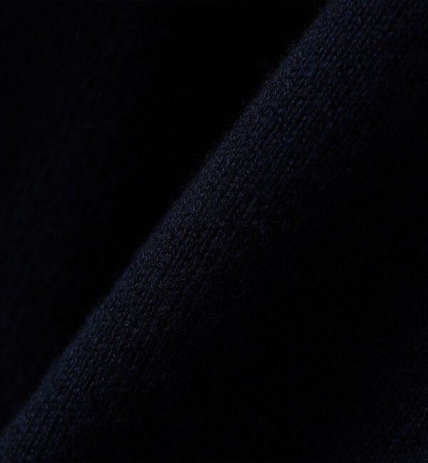 SHIPS for women「【WEB限定】〈手洗い可能〉サイド スリット ゴールド 釦 ポロ ニット」|ニット・セーター|