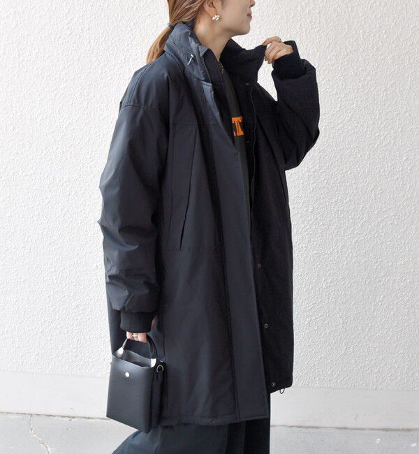 SHIPS any「SHIPS any:〈多機能〉中綿 2WAY スタンドカラー モンスター コート」|その他|