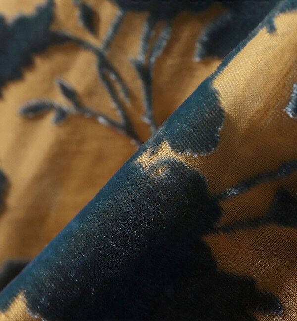 SHIPS any「SHIPS any:〈手洗い可能〉フラワー オパール シアー シャツ ブラウス」|シャツ・ブラウス|