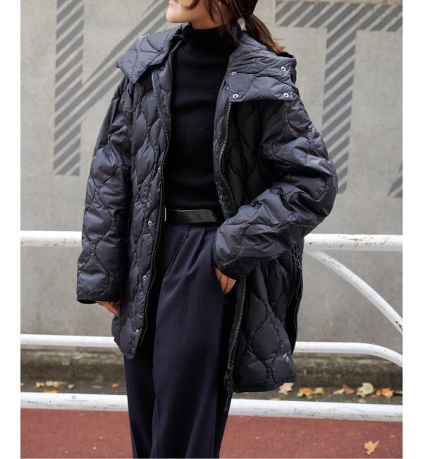 OUTDOOR PRODUCTS Usual Things「TAION 別注2WAYハーフダウンコート」|ダウン|