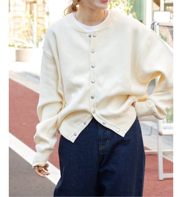 OUTDOOR PRODUCTS Usual Things「追加 スウェットライクカーデ」|ニット・セーター|