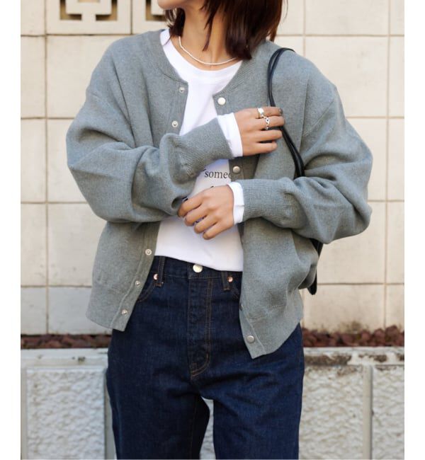 OUTDOOR PRODUCTS Usual Things「追加 スウェットライクカーデ」|ニット・セーター|