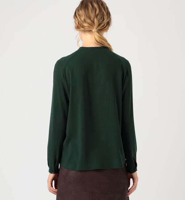 ポリエステルアムンゼン ボウタイブラウス（TOMORROWLAND collection