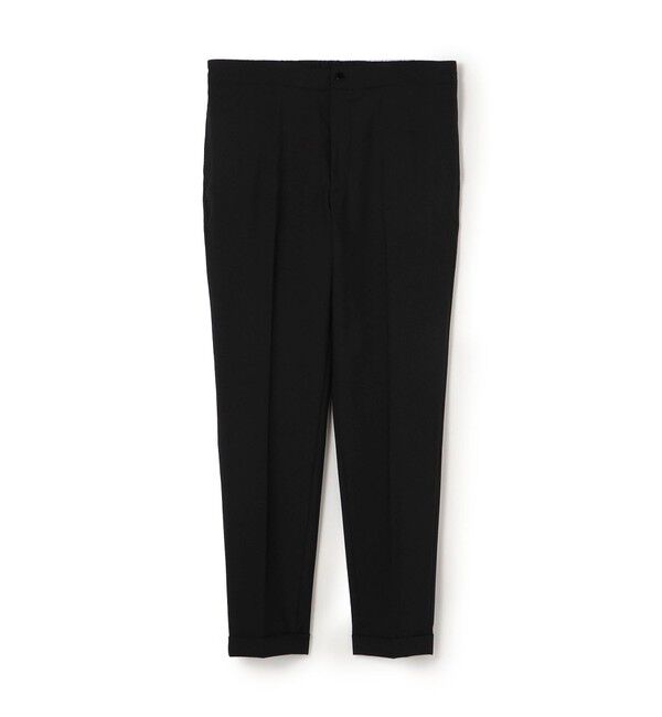 TOMORROWLAND MENS「ポリエステルウール イージースラックス」|スラックス|19 ブラック