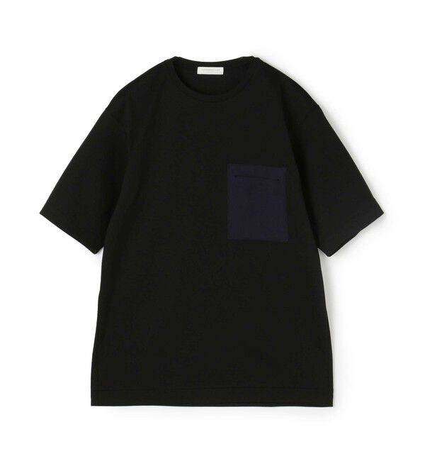 TOMORROWLAND MENS「コットン ポケットTシャツ」|Tシャツ・カットソー|19 ブラック