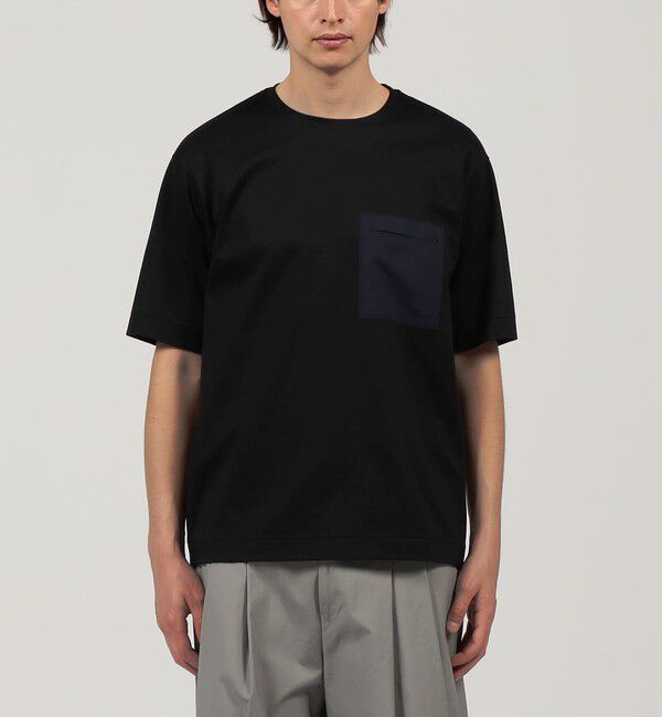 TOMORROWLAND MENS「コットン ポケットTシャツ」|Tシャツ・カットソー|