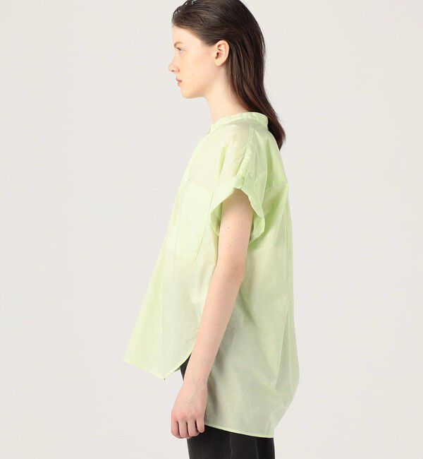 MACPHEE「コーマローン バンドカラーシャツ」|シャツ・ブラウス|