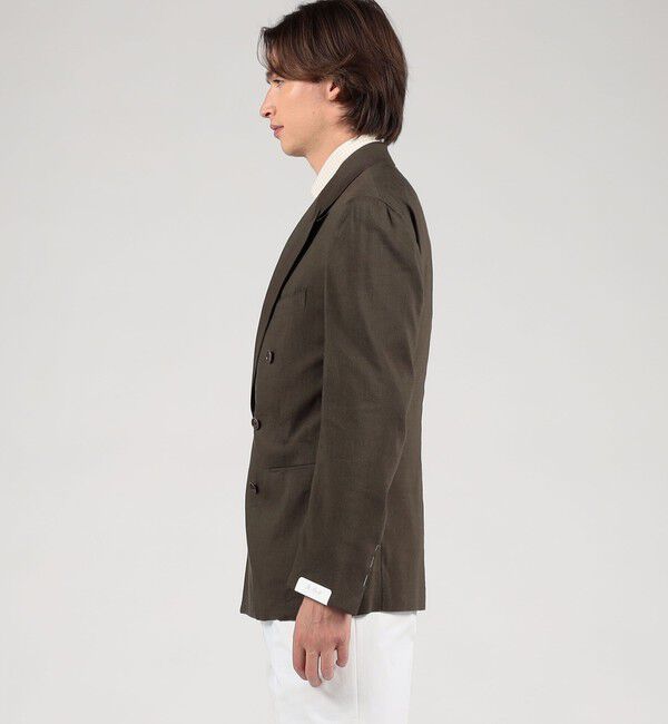 TOMORROWLAND MENS「【別注】De Petrillo ストレッチトロピカル ダブルブレステッド6Bジャケット」|テーラードジャケット|