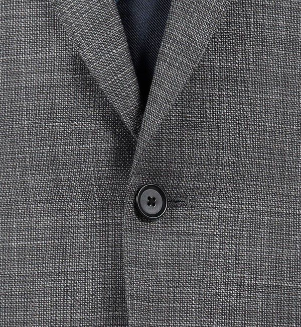 TOMORROWLAND MENS「ウールシルクリネン シングルブレステッド 2Bジャケット SUMMER TIME  LORO PIANA」|テーラードジャケット|