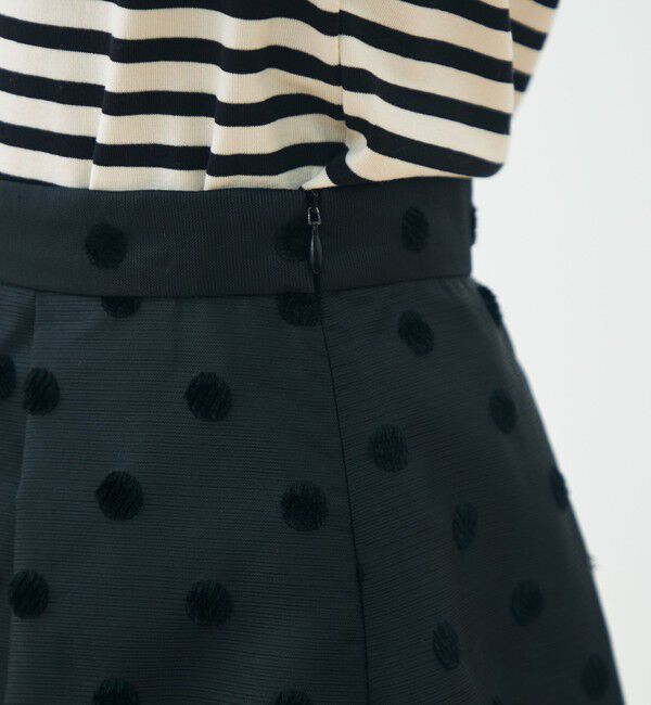 TOMORROWLAND collection「モールポルカドット コクーンスカート」|スカート|