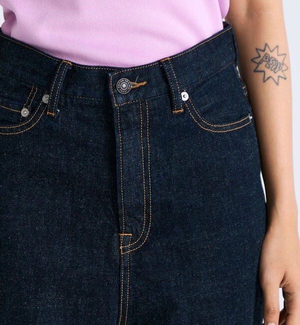 Edition「ワンウオッシュエッセンシャルデニム フレアパンツ」|デニム|